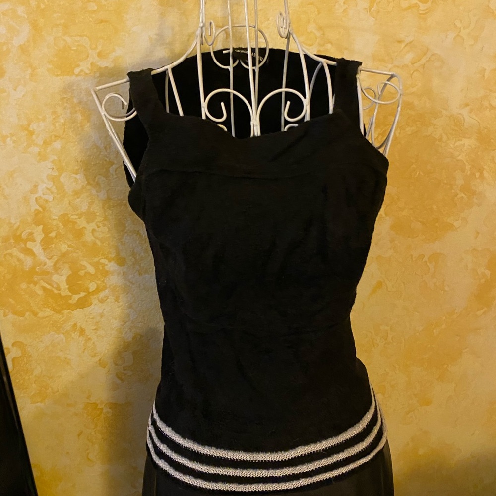 Emporio Armani Top Sleeveless Navy Blue.